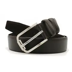 PERRY JHAN - Correa Cinturon Para Caballero en Cuero 100 - Marrón