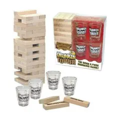 GENERICO - Jenga Con Vasos, Jenga Juegos De Mesa