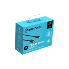 MOTOROLA - Cable Tipo C Original Quick Charge SJ6473 Negro