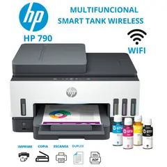 HP - Impresora Multifuncional Smart Tank 790 Wifi Duplex ADF Fax