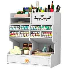 SASHIJA - Estante Organizador de Escritorio Oficina Sticker Kawaii J29