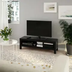 VENTITAS HOME - Mesa de Tv 75 Tulipane Negro