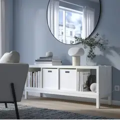 VENTITAS HOME - Mesa de Tv Moderna 75 Itala Blanco