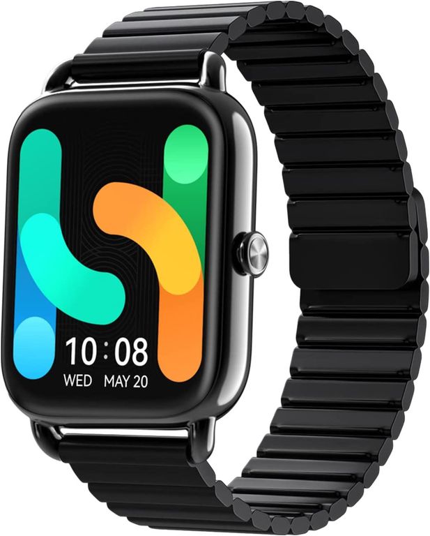 Smartwatch Rs4 Plus Pantalla Amoled Correa Magnetic - Negro