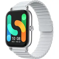 HAYLOU - Smartwatch Rs4 Plus Pantalla Amoled Correa Magnetic - Plateado