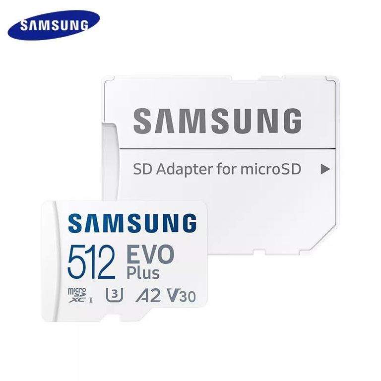 Memoria micro sd evo plus 512 gb - clase 10 u3