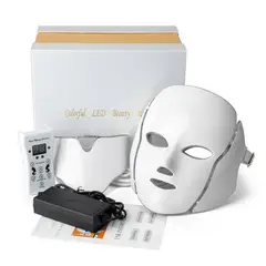GENERICO - MASCARA LED 7 COLORES - FOTOTERAPIA ACNE ANTIAGE