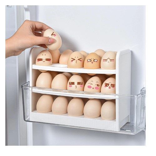 Organizador huevo grande moda kawaii