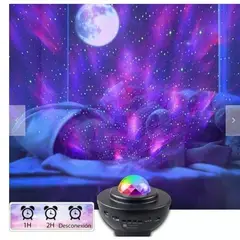 GENERICO - Proyector de Luces Galaxia y Estrellas Parlante Bluetooth grande