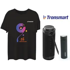 TRONSMART - Parlante Bluetooth T7 30w Ipx7 Edicion Aniversario Regalos