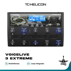 TC HELICON - VOICELIVE 3 EXTR PEDAL DE EFECTO PARA VOZ Y GUITARRA