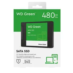 WESTERN DIGITAL - DISCO DURO SOLIDO DE 480 GB SATA GREEN