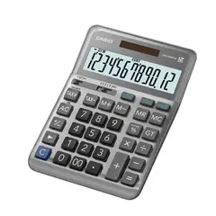 CASIO - Calculadora de Escritorio DM-1200FM-W-DP