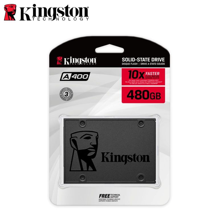 DISCO SSD A400, 480GB, 2.5", SATA 6.0 Gb/s.