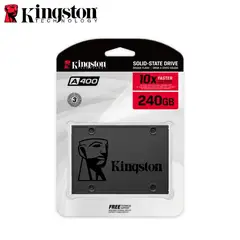 KINGSTON - DISCO SSD A400, 240GB, 2.5", SATA 6.0 Gb/s.