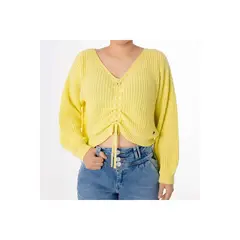 GZUCK - Chompa hilos m/larga mujer