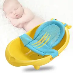 GENERICO - HAMACA CELESTE PARA BAÑERA DE BEBE