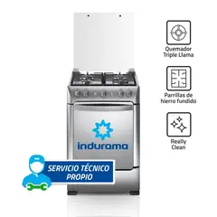 INDURAMA - Cocina Granada Zafiro Croma 4 hornillas