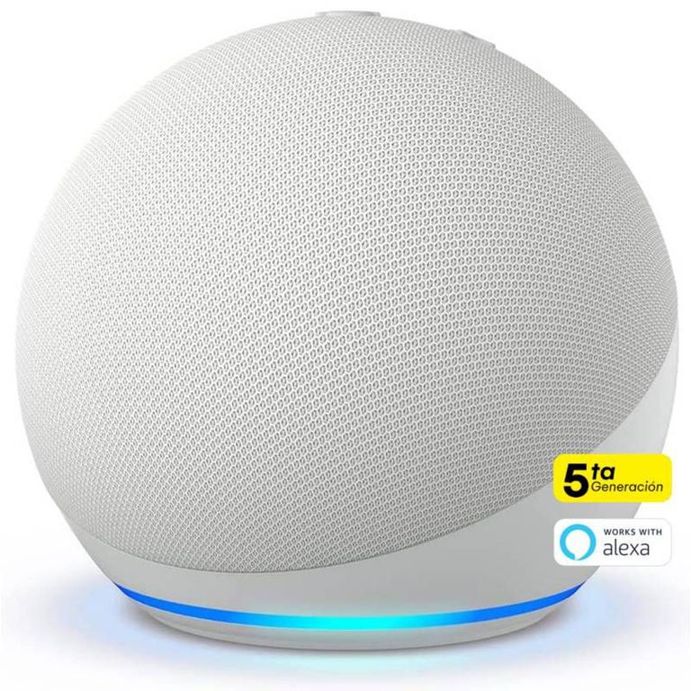 Echo dot 5ta gen alexa - BLANCO