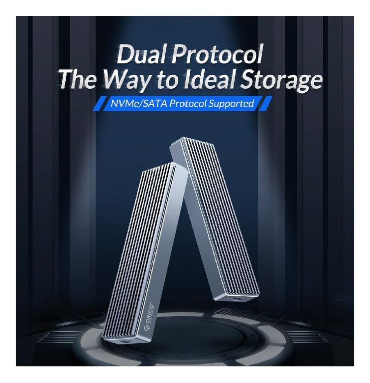 CASE SSD M.2 nvme sata dual USB C 3.1 10Gbps 2230 2242 2260 2280