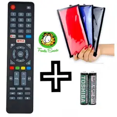 GENERICO - Control Remoto para Tv Smart Jvc Modelo Rm-c3287 Funda