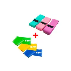 GENERICO - Combo Banda de tela Bandas Elasticas Abiertas