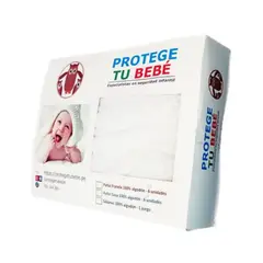 GENERICO - Pañales de franela para bebé Bombasí 10 unidades