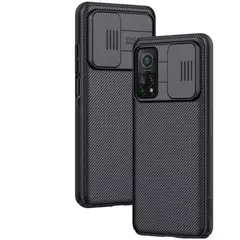 NILLKIN - Case Xiaomi MI 12C Camshield Funda Híbrida Negro.