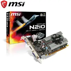 MSI - Tarjeta de video NVIDIA GeForce 210 1GB DDR3 64-bit HDMIDVIVGA