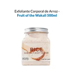 WOKALI - Exfoliante Corporal de Arroz - Fruit of the 500ml