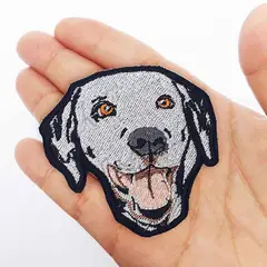 QALA DISEÑO - Parche Bordado - - Perro Dálmata