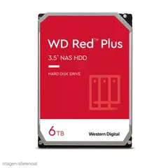 WESTERN DIGITAL - Disco duro Red Plus WD60EFPX 6TB SATA