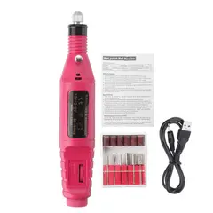 OEM - Pulidor Limador de Uñas Manicure Pedicure Incluye Cabezales