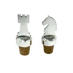 ARGENTARIA - Juego de Tapas Ajedrez - Plaqué