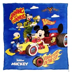 GENERICO - Manta para niños Azul Estampado de Autos