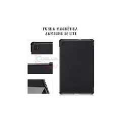 GENERICO - Funda flip magnética Tablet samsung tab s6 lite 10.4 2020 Negro