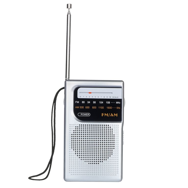Radio Modelo Retro Portátil a Pilas FM / AM