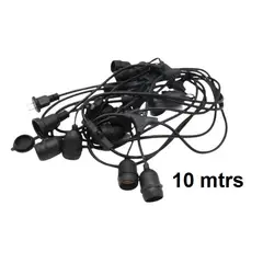 GENERICO - Guirnalda 20 socket de 10 metros