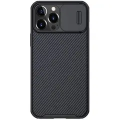NILLKIN - Case IPHONE 13 PRO Camshield Funda Híbrida Negro.