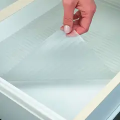 CONTACT - Cobertor No Adhesivo Zig-Zag Transparente 30.48 x 152.4 cm