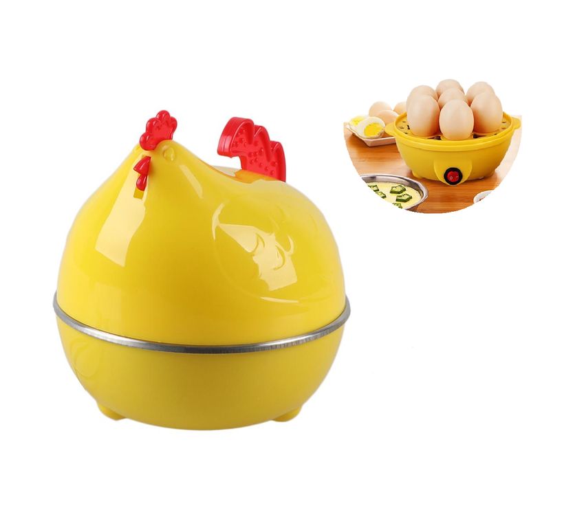 Gallina electrica Hervidor Automatica de 7 Huevos