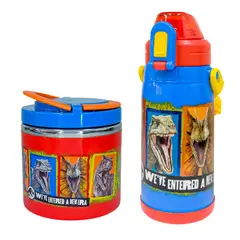 SCOOL - Pack Botella Térmica y Conservador de comida - Jurassic
