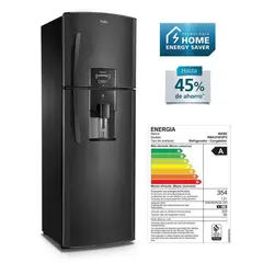 MABE - Refrigeradora RMA310FZPC 300 Litros Black Steel