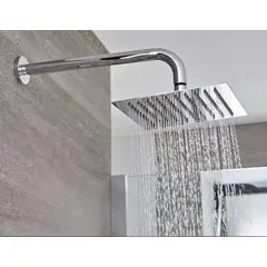 GENERICO - DUCHA CUADRADA DE 10 PULGADAS ACERO SUS 304