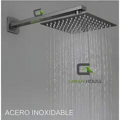 IMPORTADO MC - DUCHA CUADRADA DE 10 PULGADAS MAS BRAZO CUADRADO