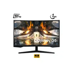 SAMSUNG - Monitor Gaming Odyssey G5 de 32 QHD 165Hz 1ms