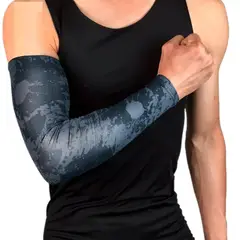 GENERICO - Mangas Deportivas Protección UV - NEGRO M