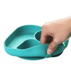 GENERICO - SET DE 3 DIVISIONES CON CUBIERTOS DE ACERO INOX VERDE