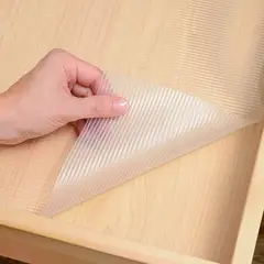 CONTACT - Cobertor Premium No Adhesivo Acanalado Transparente 50.8 x 120 cm