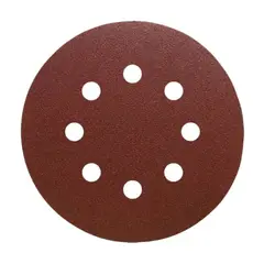 KLINGSPOR - Disco Velcro 5" (125mm) PS22K Grano 100 GLS5 (Rojo)